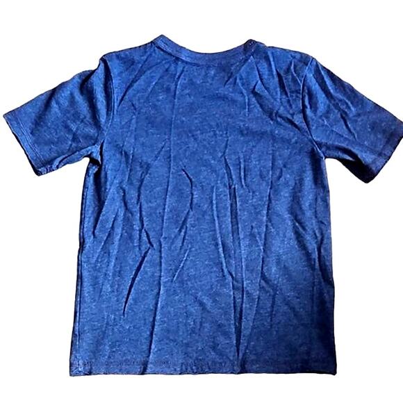 Excellent Sonoma Boys 7X Nautical Theme Short Sleeve Blue Graphic Crewneck Shirt - Picture 3 of 4